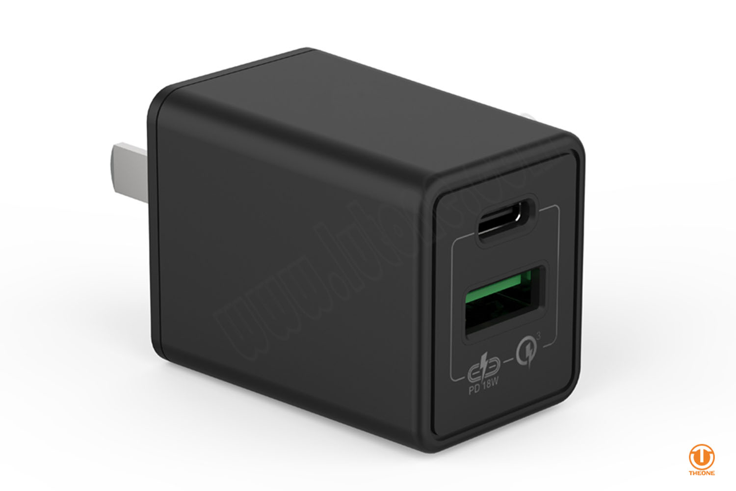 18W MINI USB Charger with PD & QC