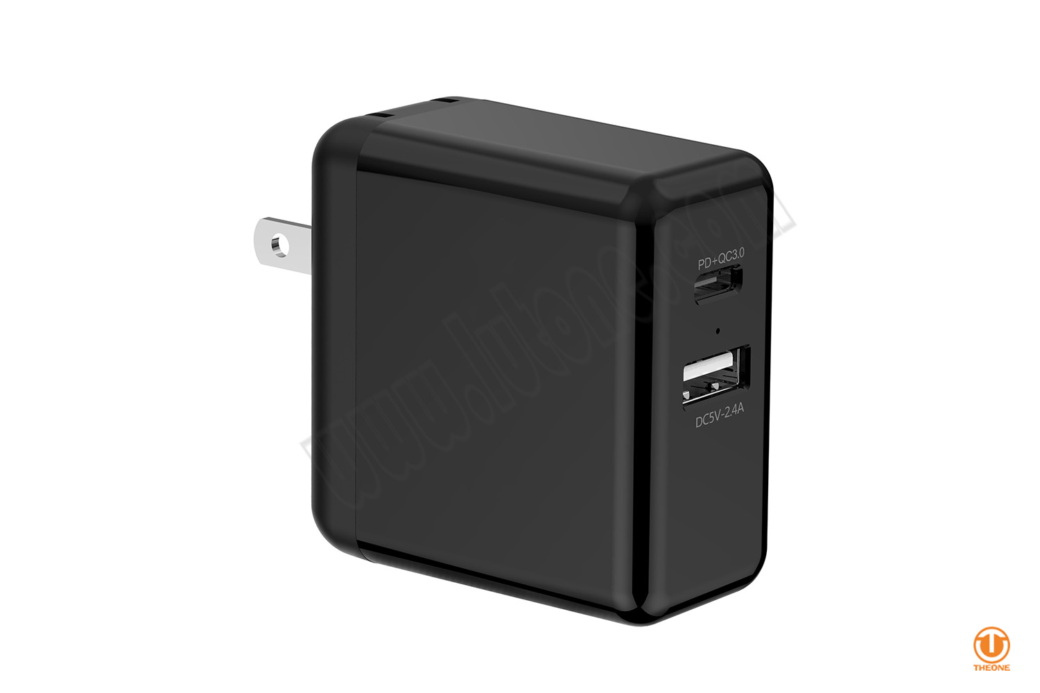 30W USB-C PD Charger (with extra USB port)