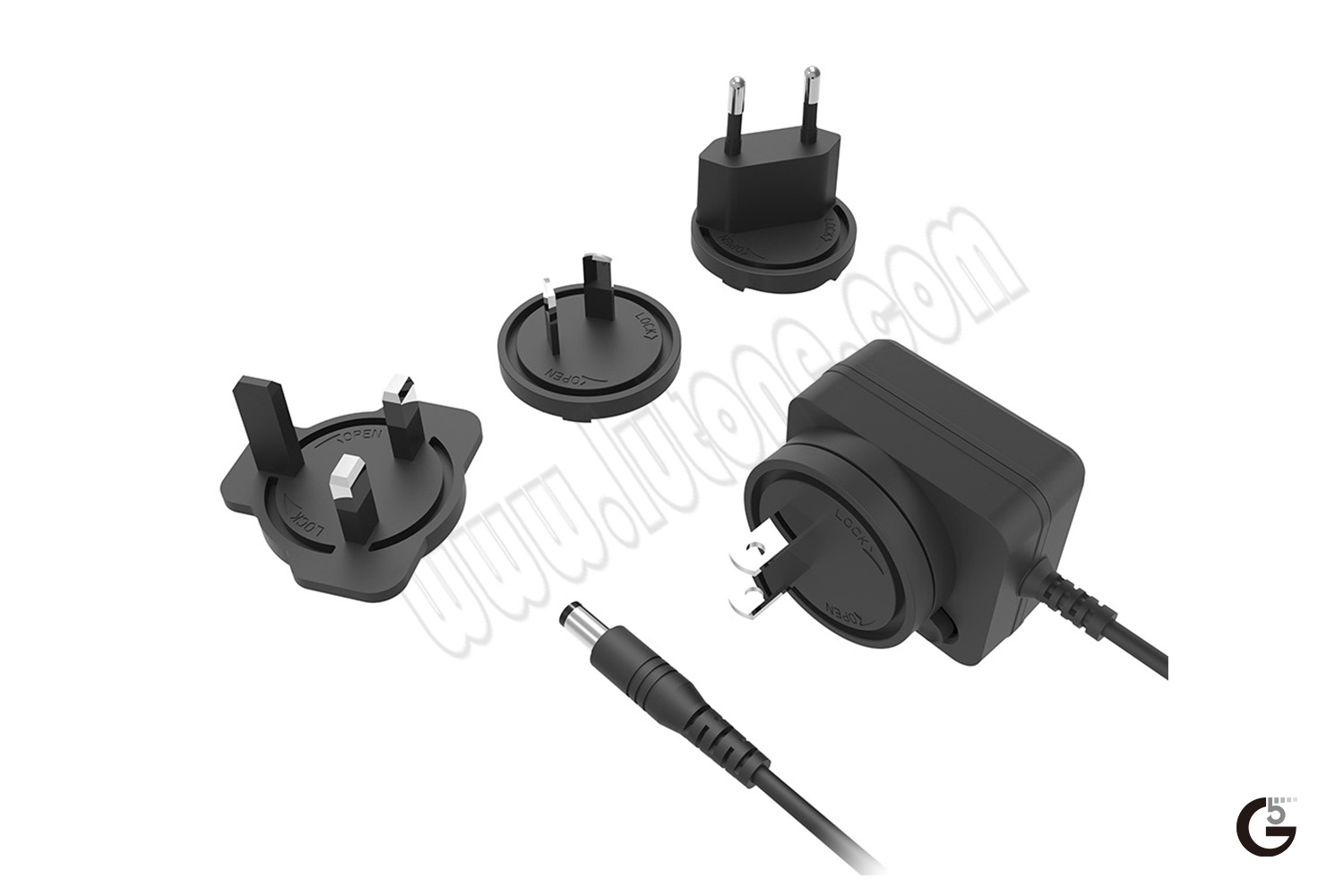 6W Interchangeable Horizontal USB/Cable Series