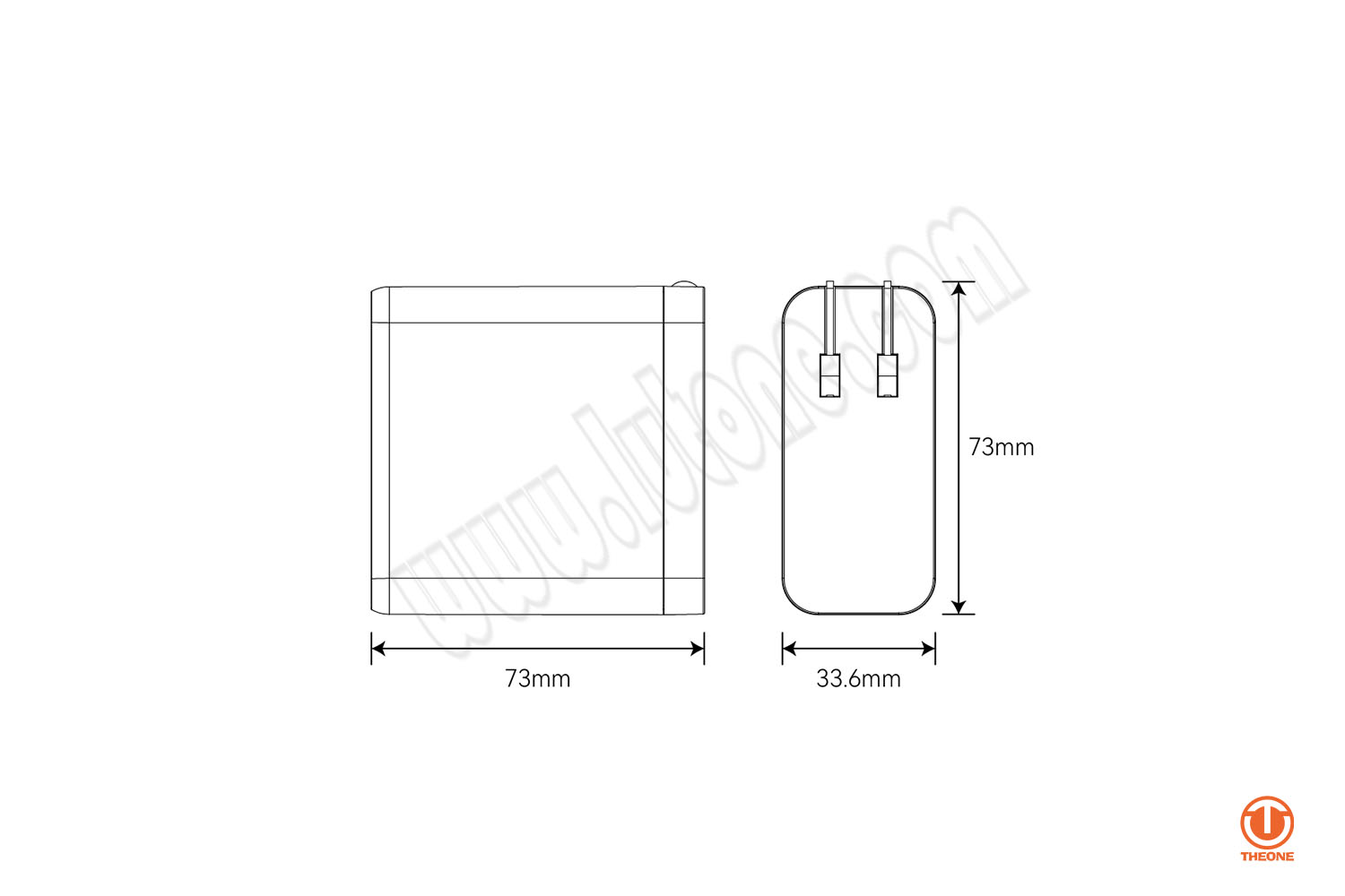 GP102CA 100W GaN Fast Charger