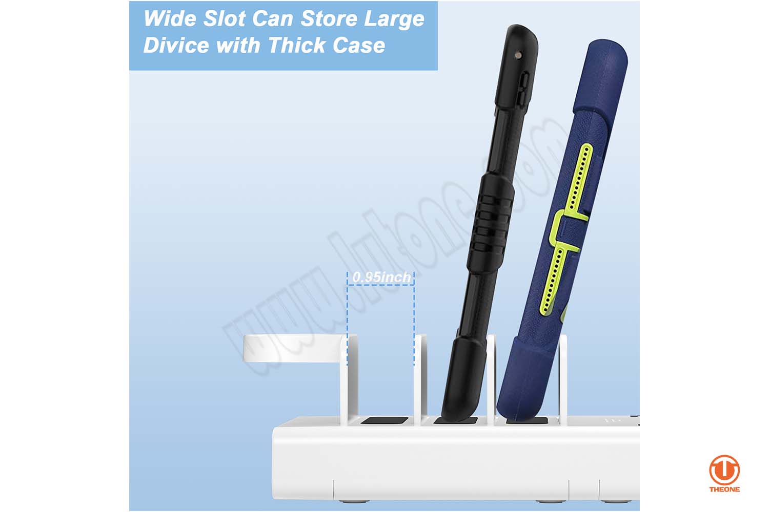 TC04D3 Multi-USB Charging Station with Modular Charging System design